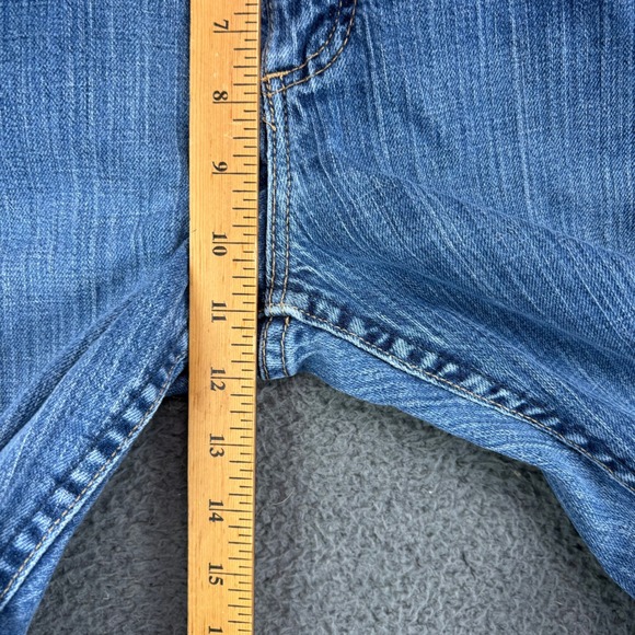 Wrangler Q Baby Womens Size 5 6 x 32 Bootcut Jeans Medium Wash Denim - Picture 4 of 8